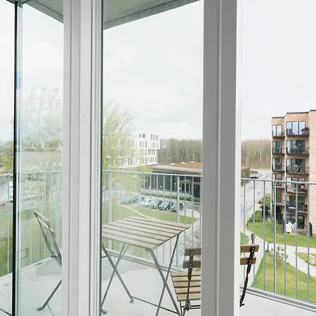 Top-Class 1-Br Apartment In Odense - 338 아파트 오덴세